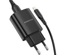 Borofone Wall charger BN1 Innovative - USB - 2,1A with USB to Lightning black