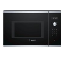 Bosch Microwave Oven BFL554MS0 31.5 L, Retractable, Rotary knob, Start button, Touch Control, 900 W, Stainless steel, Built-in, Defrost function