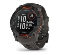 Instinct 3- 50mm Solar|Display technology MIP|Resolution 176 x 176|Wireless connections Bluetooth|Memory 128MB|GPS|Material housing Polymer|Colour Black|Dimensions 50 x 50 x 14.40 mm|Weight 0.058 kg