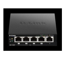 D-Link Switch DGS-1005P Unmanaged, Desktop, 1 Gbps (RJ-45) ports quantity 5, PoE ports quantity 4, Power supply type External