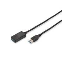DIGITUS USB 3.0 Active Extension Cable - USB Type-A male|USB Type-B female - 5 m