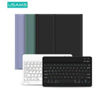 USAMS Etui Winro z klawiaturą iPad 9.7" fioletowe etui-biała klawiatura|purple cover-white keyboard IPO97YRXX03 (US-BH642)