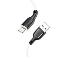 Borofone Cable BX63 Charming - USB to Lightning - 2,4A 1 metre black-white