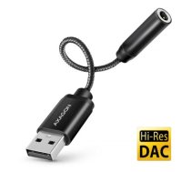 Axagon ADA-HA USB-A to 3.5mm jack Hi-Res DAC Audio Adapter, 384kHz/32bit, Stereo