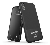 SuperDry Moulded Canvas iPhone X|Xs Case czarny|black 41544