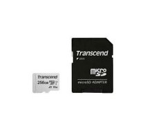 MEMORY MICRO SDXC 256GB W/ADAP/C10 TS256GUSD300S-A TRANSCEND