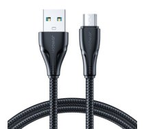 Joyroom USB cable - micro USB 2.4A Surpass Series for fast charging and data transfer 2 m black (S-UM018A11)