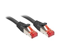 Lindy RJ-45 Cat6 S/FTP 0.5 m networking cable Black S/FTP (S-STP)