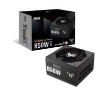 TUF Gaming 850W Gold|For gaming|ATX 3.0|850 Watts|Cooling System 13.5cm fan|80 PLUS GOLD|PFC Active|Colour Black