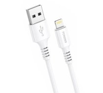 Cable USB to Lightning Foneng, x85 iPhone 3A Quick Charge, 1m (white)