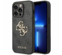 Guess GUHCP15X4GMGGR iPhone 15 Pro Max 6.7" szary|grey hardcase 4G Big Metal Logo