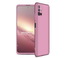 GKK 360 Protection Case Front and Back Case Full Body Cover Samsung Galaxy M51 pink