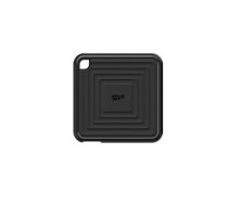 Silicon Power Portable SSD PC60 256 GB, SSD interface USB 3.2 Gen 2, Write speed 500 MB/s, Read speed 540 MB/s
