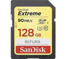 SANDISK Extreme 128GB microSDXC + 1 year RescuePRO Deluxe up to 180MB/s & 90MB/s Read/Write speeds, UHS-I, Class 10, U3, V30