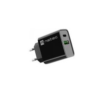 NATEC Charger Ribera USB-A+USB-C PD 20W