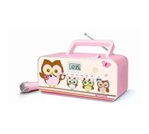 Muse M-29KP Pink/Image, 30 W, Portable radio CD/MP3 player with USB,