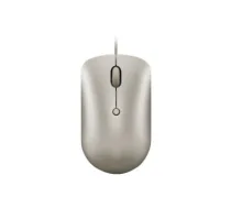 Lenovo 540 USB-C Wired Compact Mouse (Sand)