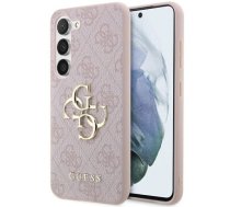 Guess GUHCSA354GMGPI A35 A356 różowy|pink hardcase 4G Big Metal Logo