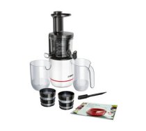 Bosch MESM500W juice maker Slow juicer 150 W Black, White