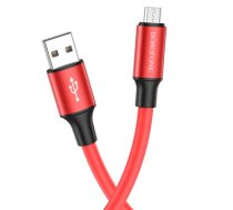 Borofone Cable BX82 Bountiful - USB to Micro USB - 2,4A 1 metre red