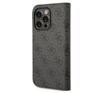 Guess PC/TPU 4G Metal Camera Outline Book Case for iPhone 14 Pro Max Black