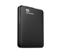 External HDD | WESTERN DIGITAL | Elements Portable | 4TB | USB 3.0 | Colour Black | WDBU6Y0040BBK-WESN