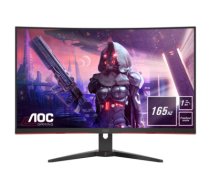 AOC Gaming CQ32G2SE/BK LED display 80 cm (31.5") 2560 x 1440 pixels 2K Ultra HD Black, Red