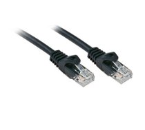 Lindy Rj45/Rj45 Cat6 2m networking cable Black U/UTP (UTP)