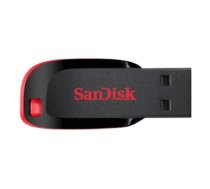 Sandisk Flash Drive Cruzer Blade 32 GB, USB 2.0, Black/Red