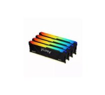 KINGSTON 64GB 3200MT/S DDR4 CL16 DIMM (KIT OF 4) FURY BEAST RGB_