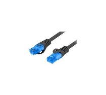 LANBERG patchcord cat.6A FTP 0.5m black