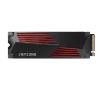 SSD|SAMSUNG|990 PRO with Heatsink|4TB|M.2|PCIe Gen4|NVMe|TLC|Write speed 6900 MBytes/sec|Read speed 7450 MBytes/sec|TBW 2400 TB|MTBF 1500000 hours|MZ-V9P4T0CW