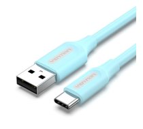 Vention USB 2.0 A Male to C Male 3A Cable 1.5M Light Blue