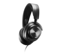 SteelSeries Gaming Headset Arctis Nova Pro Over-Ear, Built-in microphone, Black, Noice canceling