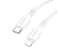 Borofone Cable BX80 Succeed - Type C to Lightning - PD 20W 1 metre white