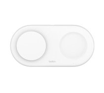 Belkin BOOST CHARGE PRO 2in1 Qi2 15w Magnetic Charging Pad | WIZ021VFWH