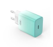 XO wall charger CE18 PD 30W 1x USB-C blue-white