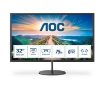 AOC V4 Q32V4 computer monitor 80 cm (31.5") 2560 x 1440 pixels 2K Ultra HD LED Black