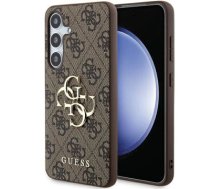 Guess GUHCSA354GMGBR A35 A356 brązowy|brown hardcase 4G Big Metal Logo