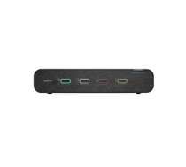 Belkin Universal 2nd Gen Secure KVM Switch, 4-Port, Dual Head, No CAC