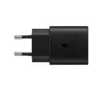 Samsung EP-TA800XBEGWW lādētājs ar USB-C kabeli / 3A / 25W / melns