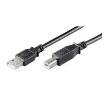 Goobay USB 2.0 Hi-Speed cable USB 2.0 male (type A), USB 2.0 male (type B), 3 m, Black