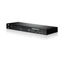 Aten CS1716A 16-Port PS/2-USB VGA KVM Switch with Daisy-Chain Port and USB Peripheral Support