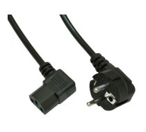 Power Cable Akyga AK-PC-02A Angle CCA CEE 7|7 | IEC C13 1.5 m