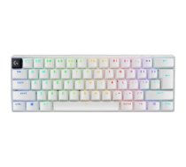 LOGITECH G PRO X 60 LIGHTSPEED Wireless Gaming Keyboard (Tactile) - WHITE - US INT'L - 2.4GHZ/BT - EMEA28-935 - TACTILE SWITCH