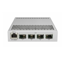 MikroTik Switch CRS305-1G-4S+IN PoE 802.3 af and PoE+ 802.3 at, Managed, Desktop, 1 Gbps (RJ-45) ports quantity 1, SFP+ ports quantity 4