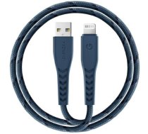 ENERGEA kabel Nyloflex USB - Lightning Charge and Sync C89 MFI 1.5m niebieski|blue