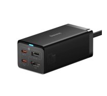 Baseus GaN5 Pro wall charger 2xUSB-C + USB + HDMI, 67W (black)