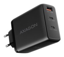 AXAGON ACU-DPQ100 GaN Wall charger, 3x port (USB + dual USB-C), PD3.0/QC4+/PPS/Apple, 100W, black