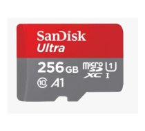 SANDISK Ultra microSDXC 256GB + SD Adapter 150MB/s A1 Class 10 UHS-I